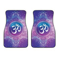 Spiritual Om Mandala Print Front Car Floor Mats