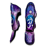 Spiritual Om Mandala Print Muay Thai Shin Guard