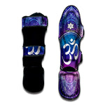 Spiritual Om Mandala Print Muay Thai Shin Guard