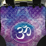 Spiritual Om Mandala Print Pet Car Back Seat Cover