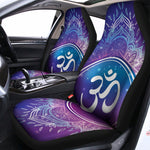 Spiritual Om Mandala Print Universal Fit Car Seat Covers