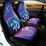 Spiritual Om Mandala Print Universal Fit Car Seat Covers