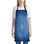 Spiritual Om Sign Print Apron