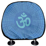Spiritual Om Sign Print Car Headrest Covers