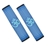 Spiritual Om Sign Print Car Seat Belt Covers