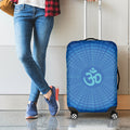 Spiritual Om Sign Print Luggage Cover
