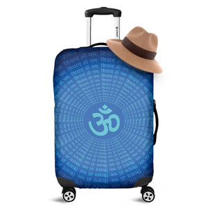 Spiritual Om Sign Print Luggage Cover