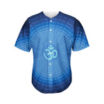 Spiritual Om Sign Print Men's Baseball Jersey