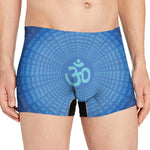 Spiritual Om Sign Print Men's Boxer Briefs
