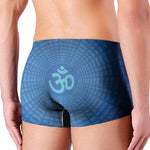 Spiritual Om Sign Print Men's Boxer Briefs
