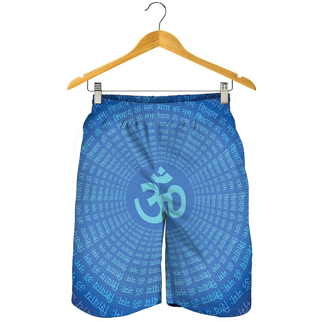Spiritual Om Sign Print Men's Shorts