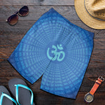 Spiritual Om Sign Print Men's Shorts