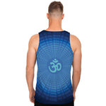 Spiritual Om Sign Print Men's Tank Top