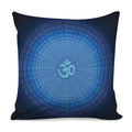 Spiritual Om Sign Print Pillow Cover