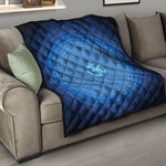 Spiritual Om Sign Print Quilt