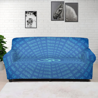 Spiritual Om Sign Print Sofa Cover