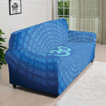 Spiritual Om Sign Print Sofa Cover