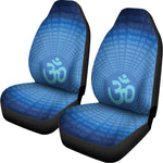Spiritual Om Sign Print Universal Fit Car Seat Covers