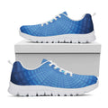 Spiritual Om Sign Print White Running Shoes