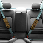 Spiritual Owl With Dreamcatcher Print Car Seat Belt Covers