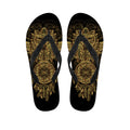 Spiritual Owl With Dreamcatcher Print Flip Flops