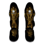 Spiritual Owl With Dreamcatcher Print Muay Thai Shin Guard
