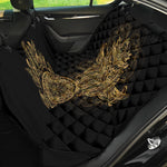 Spiritual Owl With Dreamcatcher Print Pet Car Back Seat Cover