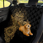 Spiritual Owl With Dreamcatcher Print Pet Car Back Seat Cover