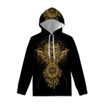 Spiritual Owl With Dreamcatcher Print Pullover Hoodie