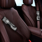 Spiritual Owl With Sun And Moon Print Car Seat Belt Covers