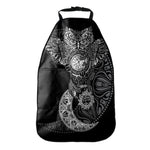 Spiritual Owl With Sun And Moon Print Car Seat Organizers