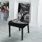 Spiritual Owl With Sun And Moon Print Dining Chair Slipcover
