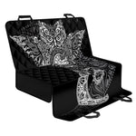 Spiritual Owl With Sun And Moon Print Pet Car Back Seat Cover