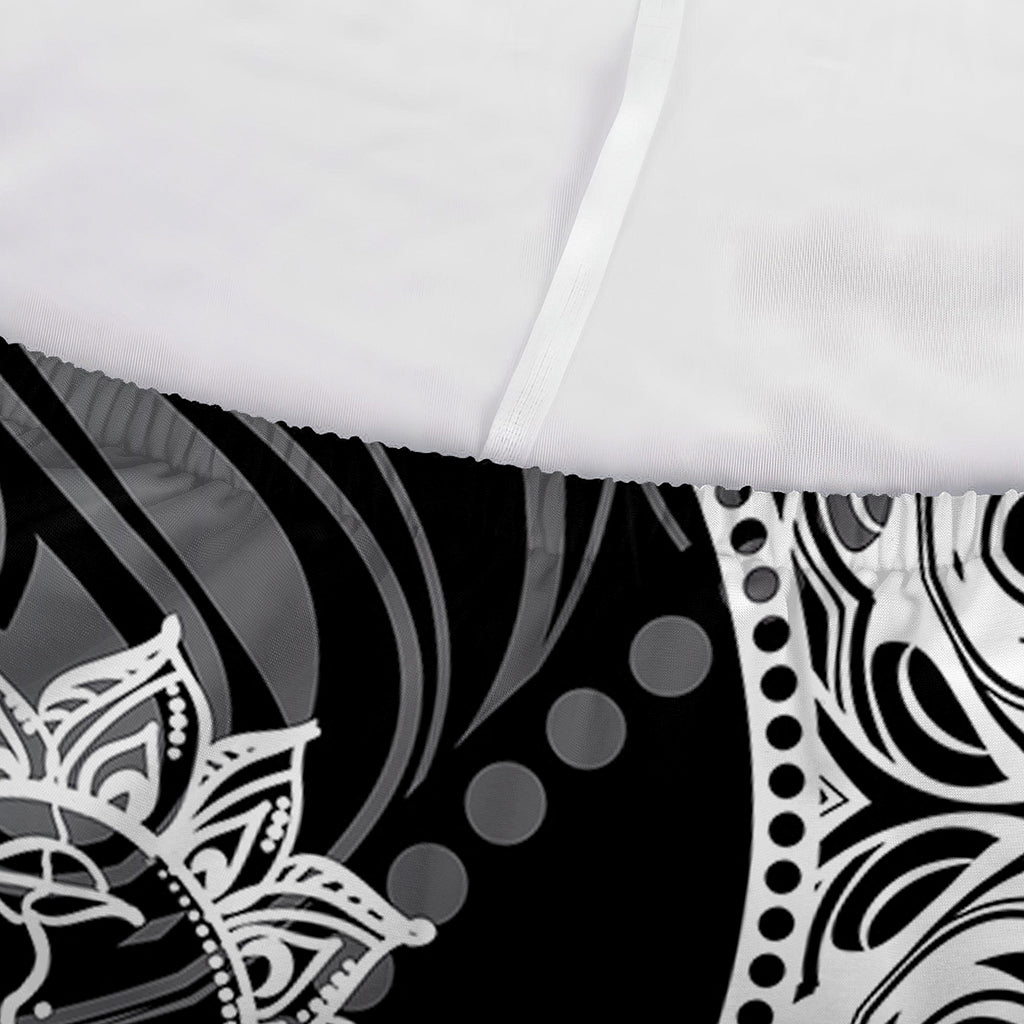Spiritual Owl With Sun And Moon Print Sofa Cover