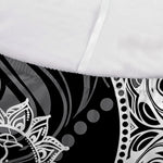 Spiritual Owl With Sun And Moon Print Sofa Cover