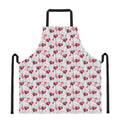 Splash Wine Pattern Print Apron