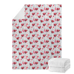 Splash Wine Pattern Print Blanket