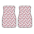 Splash Wine Pattern Print Front Car Floor Mats