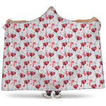 Splash Wine Pattern Print Hooded Blanket
