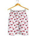 Splash Wine Pattern Print Men's Shorts