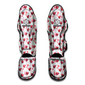 Splash Wine Pattern Print Muay Thai Shin Guards