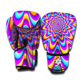 Splashing Colors Moving Optical Illusion Boxing Gloves