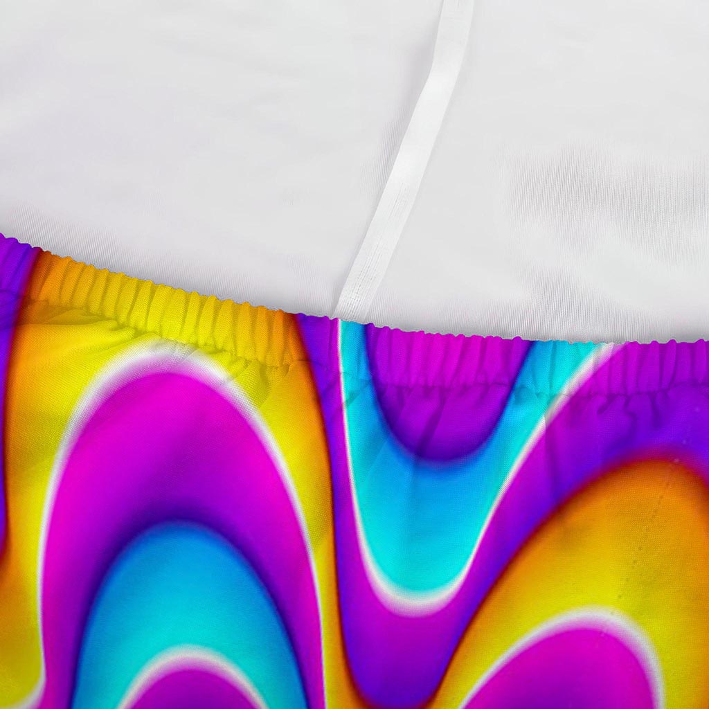 Splashing Colors Moving Optical Illusion Sofa Cover