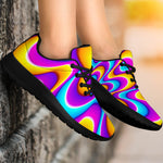 Splashing Colors Moving Optical Illusion Sport Shoes GearFrost