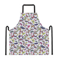Spring Butterfly Pattern Print Apron
