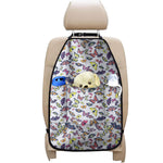 Spring Butterfly Pattern Print Car Seat Organizers
