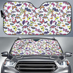 Spring Butterfly Pattern Print Car Sun Shade GearFrost