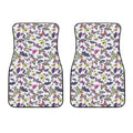 Spring Butterfly Pattern Print Front Car Floor Mats