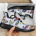 Spring Butterfly Pattern Print Mesh Knit Shoes