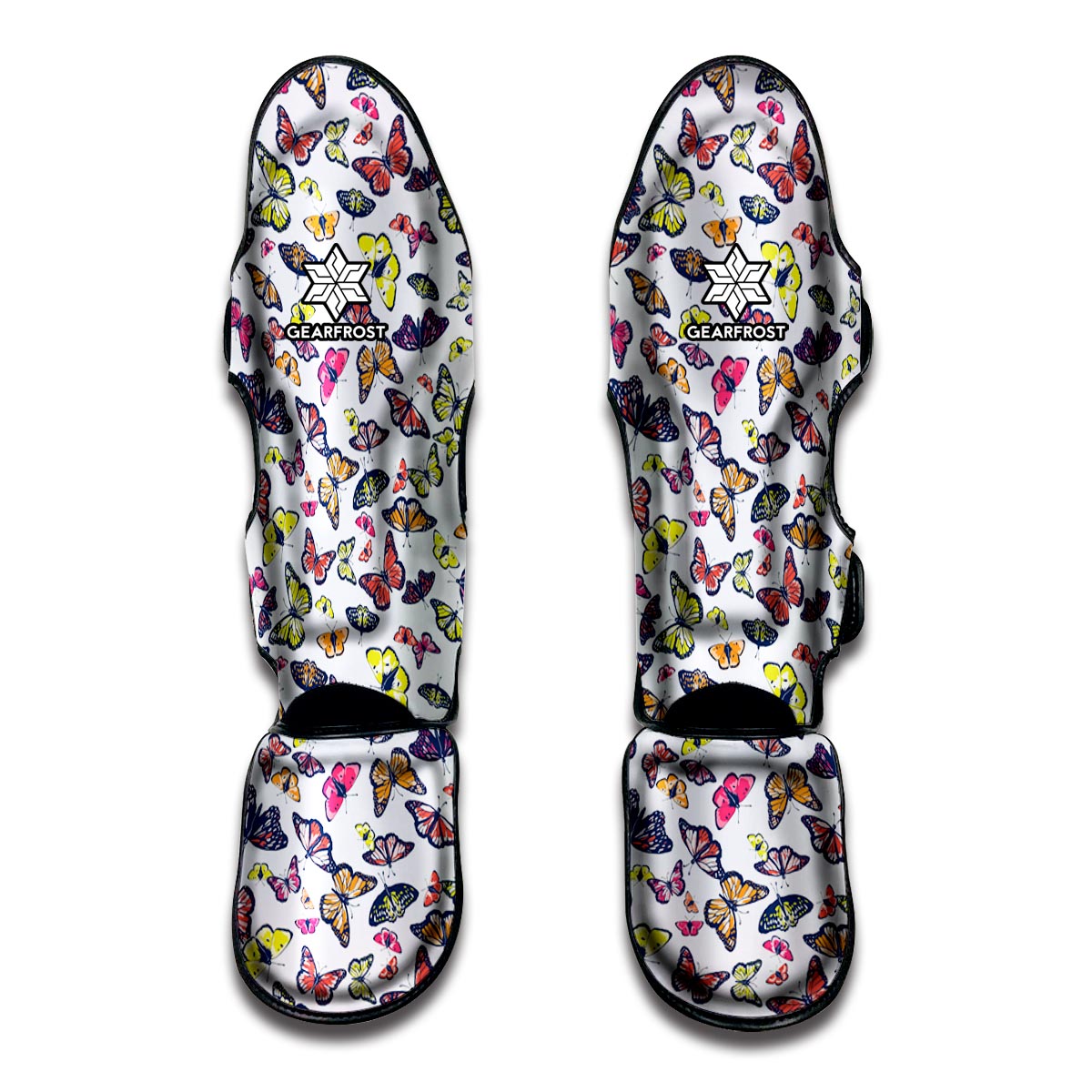 Spring Butterfly Pattern Print Muay Thai Shin Guard